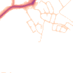 Daytime road noise heatmap for SK7 1BF