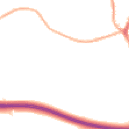 Night-time road noise heatmap for SK7 1BN