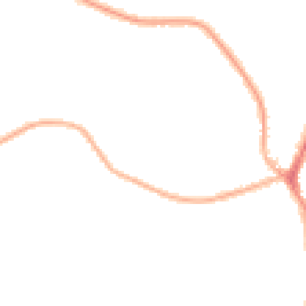 Night-time road noise heatmap for SK7 1EW