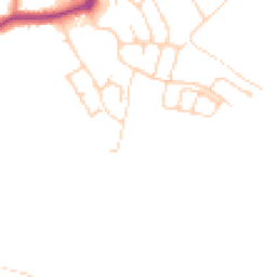 Daytime road noise heatmap for SK7 1GP