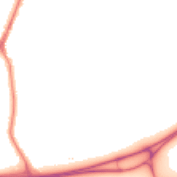 Night-time road noise heatmap for SK7 1LF