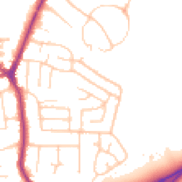 Daytime road noise heatmap for SK7 1LG