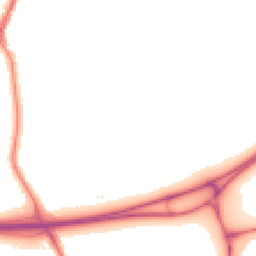 Night-time road noise heatmap for SK7 1NA