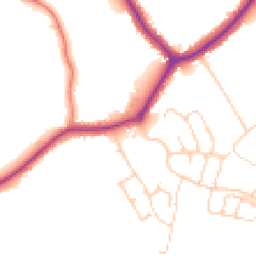 Daytime road noise heatmap for SK7 1QP