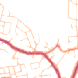 Daytime road noise heatmap for SK7 2AG