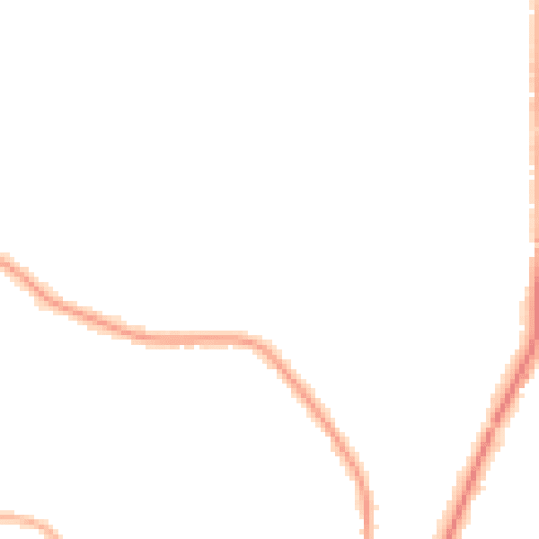 Night-time road noise heatmap for SK7 2BP