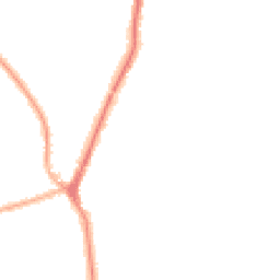 Night-time road noise heatmap for SK7 2DW