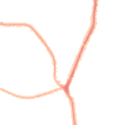 Night-time road noise heatmap for SK7 2RB