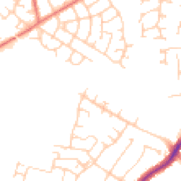 Daytime road noise heatmap for SK7 3DX