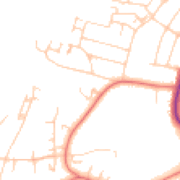 Daytime road noise heatmap for SK7 3LH
