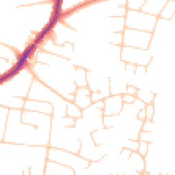 Daytime road noise heatmap for SK7 3PT