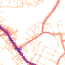 Daytime road noise heatmap for SK7 4BL