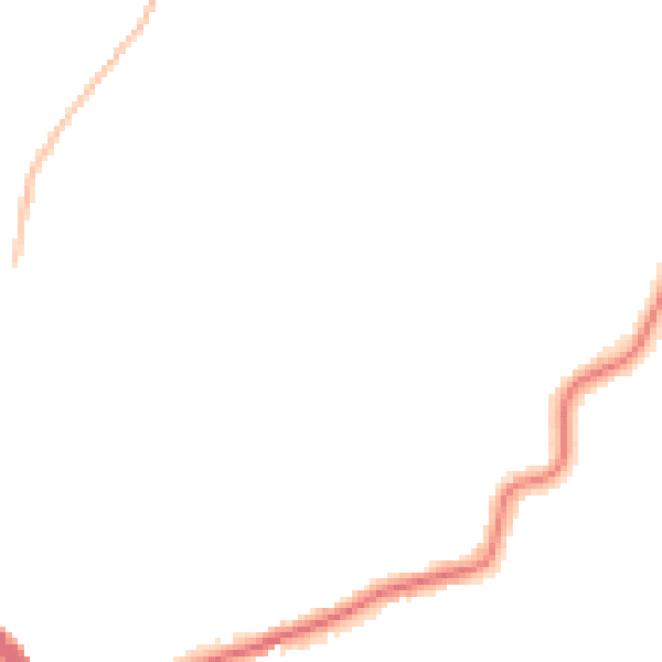 Night-time road noise heatmap for SK7 4NT