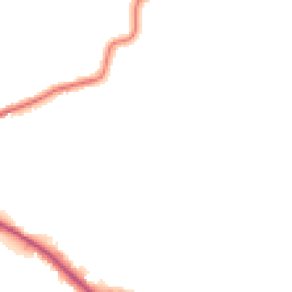 Night-time road noise heatmap for SK7 4RX