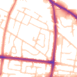 Daytime road noise heatmap for SK7 6HP