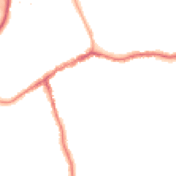 Night-time road noise heatmap for SK8 1BG