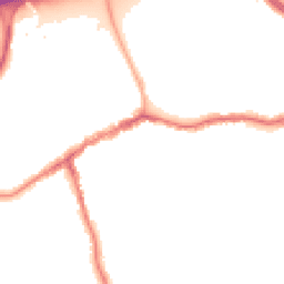 Night-time road noise heatmap for SK8 1BU