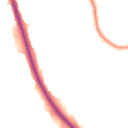 Night-time road noise heatmap for SK8 1DF