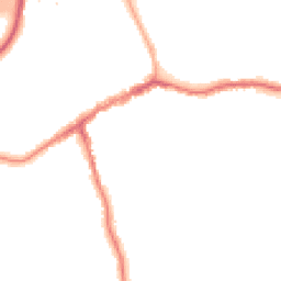 Night-time road noise heatmap for SK8 1DY