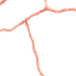 Night-time road noise heatmap for SK8 1DZ