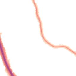 Night-time road noise heatmap for SK8 1HP