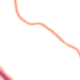 Night-time road noise heatmap for SK8 1HS