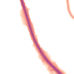 Night-time road noise heatmap for SK8 1JH