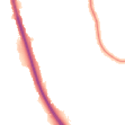 Night-time road noise heatmap for SK8 1LJ