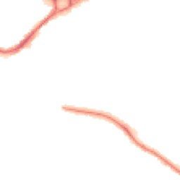 Night-time road noise heatmap for SK8 2DN