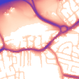 Daytime road noise heatmap for SK8 2DT