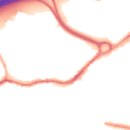 Night-time road noise heatmap for SK8 2DT