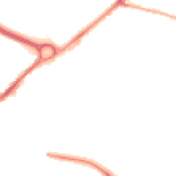 Night-time road noise heatmap for SK8 2HB