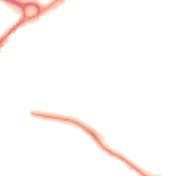 Night-time road noise heatmap for SK8 2JA