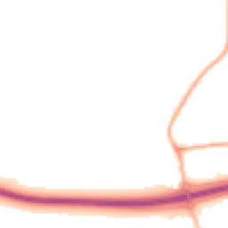 Night-time road noise heatmap for SK8 3PH