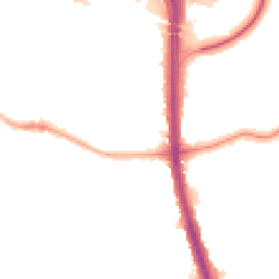 Night-time road noise heatmap for SK8 4AS