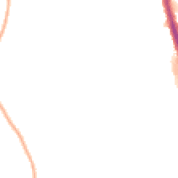 Night-time road noise heatmap for SK8 4LD