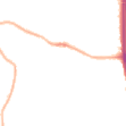 Night-time road noise heatmap for SK8 4LY