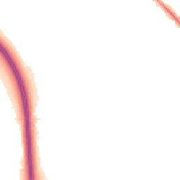 Night-time road noise heatmap for SK8 6BP