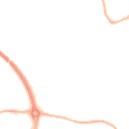 Night-time road noise heatmap for SK8 6PA