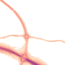 Night-time road noise heatmap for SK8 6PP