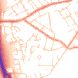 Daytime road noise heatmap for SK8 6SL