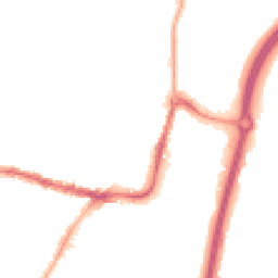 Night-time road noise heatmap for SK9 1AN