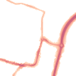 Night-time road noise heatmap for SK9 1BA
