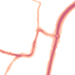 Night-time road noise heatmap for SK9 1BG