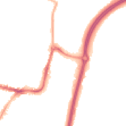 Night-time road noise heatmap for SK9 1BP