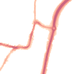Night-time road noise heatmap for SK9 1BU