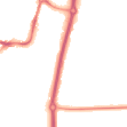 Night-time road noise heatmap for SK9 1BY