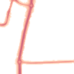 Night-time road noise heatmap for SK9 1DD