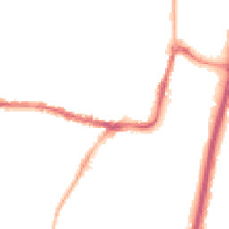 Night-time road noise heatmap for SK9 1DS