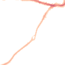 Night-time road noise heatmap for SK9 1EN